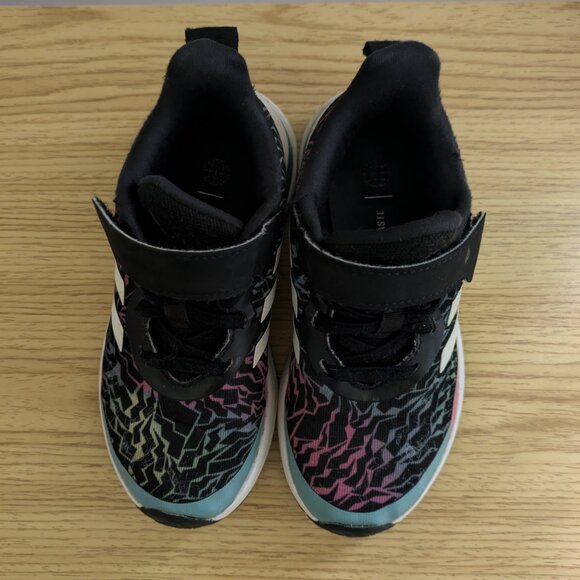 Adidas Fortarun EL Black Running Shoes - 11K - Picture 7 of 10